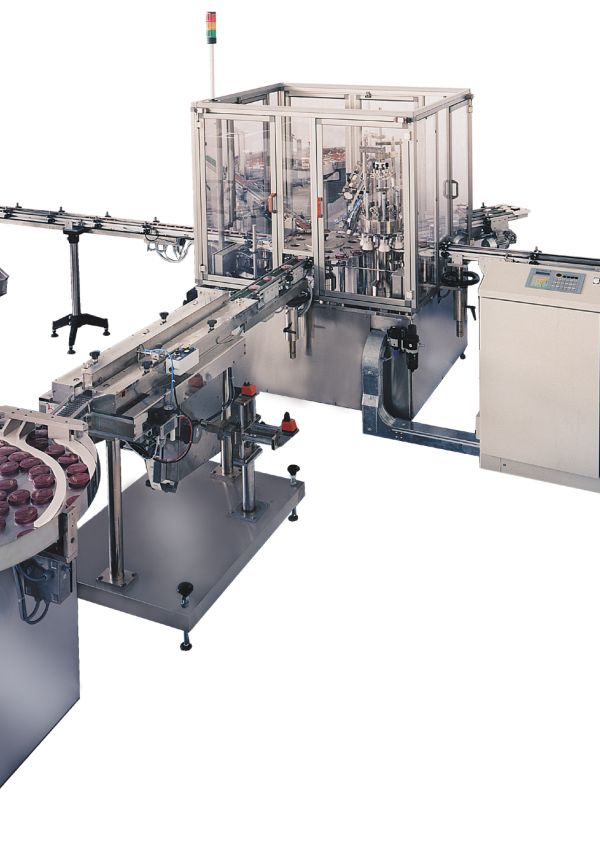 Linea Automatica per il confezionamento di Polveri Compatte